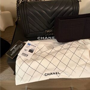 Chanel Black boy bag Medium